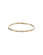 ANILLOS MINI CHISPITAS DIAMANTES