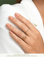 ANILLO MINITIARA DIAMANTES