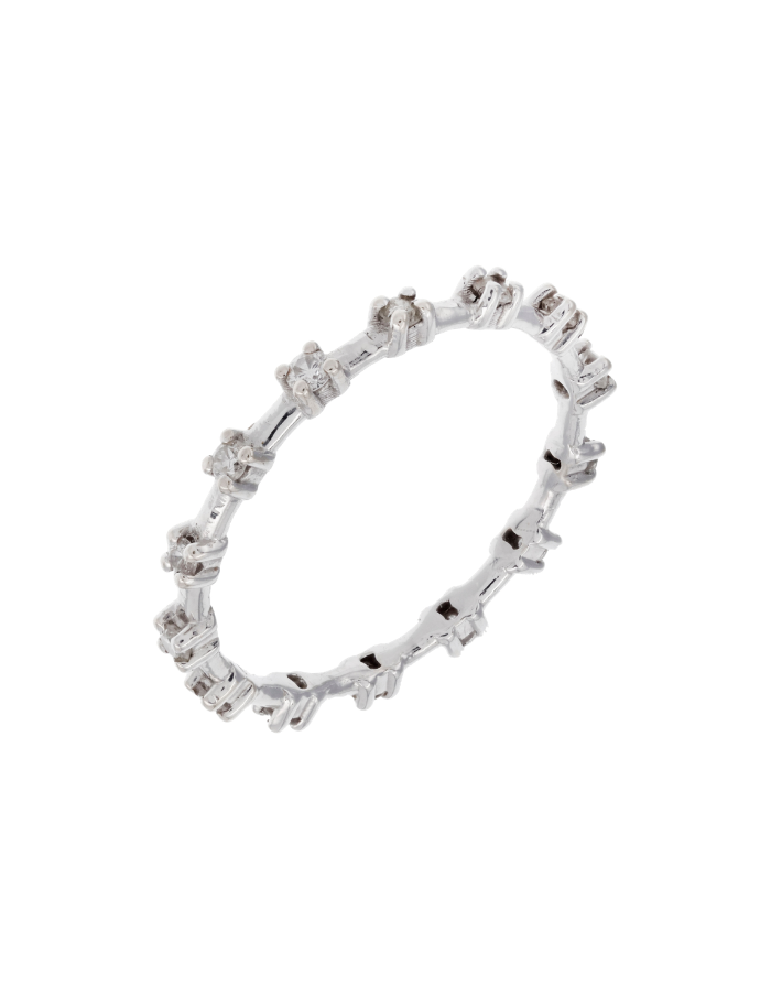ANILLO CHISPAS DIAMANTES