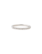 ANILLO CINTILLO 12 DIAMANTES