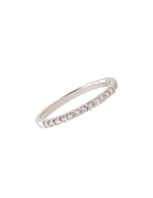 ANILLO CINTILLO 12 DIAMANTES