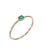 ANILLO ESMERALDA REDONDO
