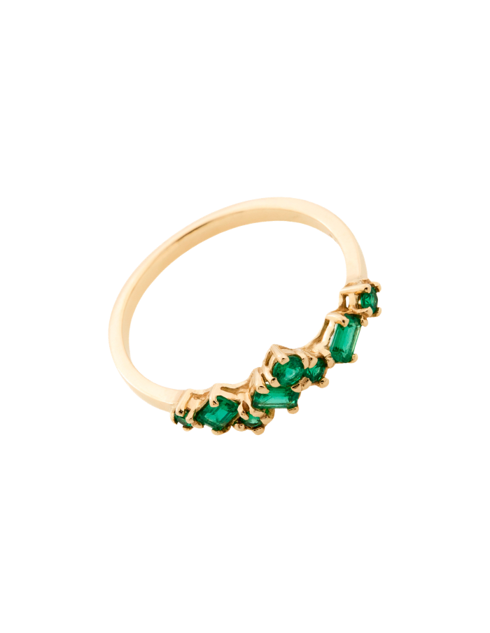 ANILLO CRAZY ESMERALDAS