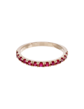 ANILLO RUBÍS REDONDOS
