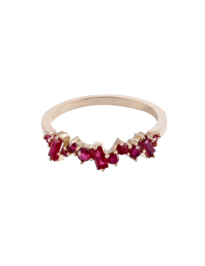 ANILLO CRAZY RUBÍS