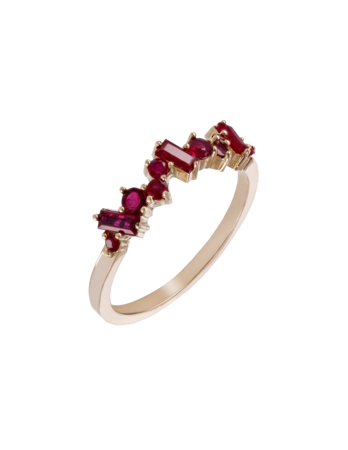 ANILLO CRAZY RUBÍS