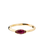 ANILLO RUBÍ  MARQUISSE HORIZONTAL
